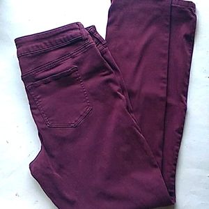 Maurice's Burgundy jeans